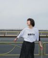 NOPE ノープ BIRTH DEATH バースデス 生と死 前後・表裏両方着られる リバーシブル 2way Tシャツブランド