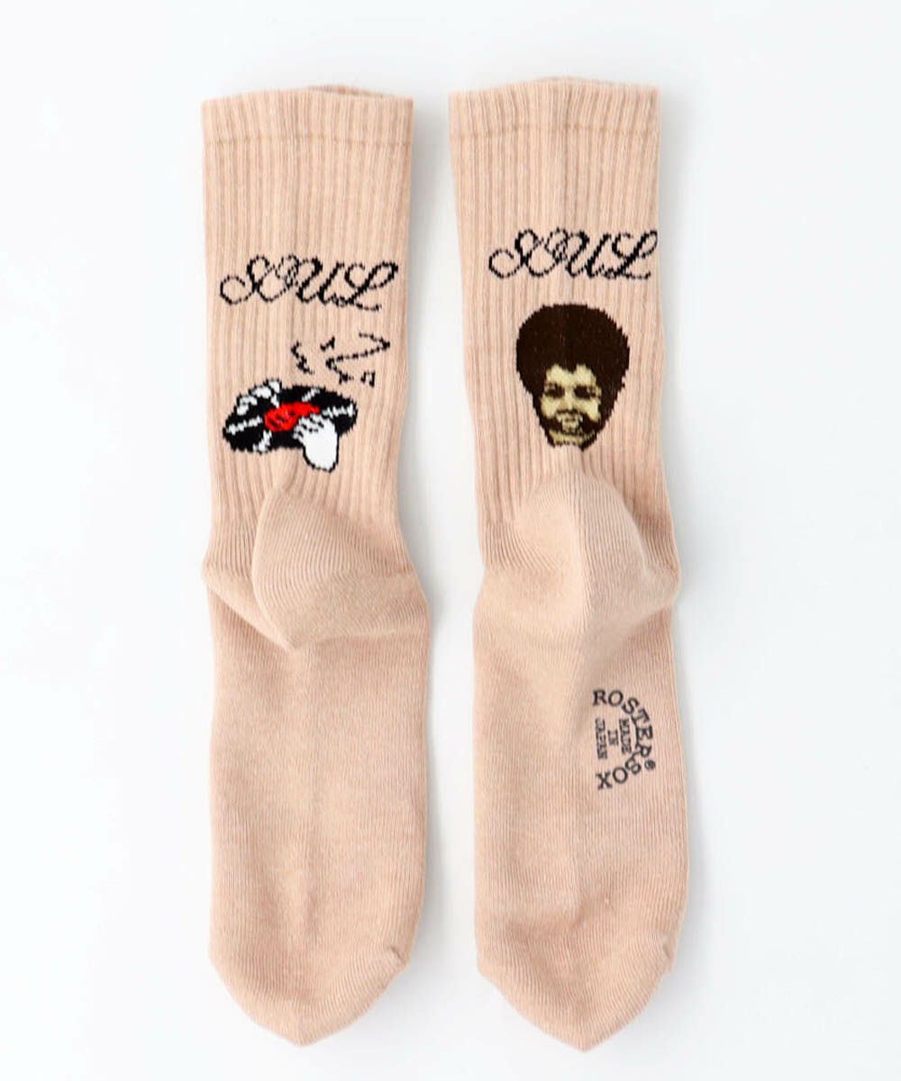 ROSTER SOX ロスターソックス 靴下 男性用 女性用 メンズ レディース ペアソックス レコード ソウルレディ
