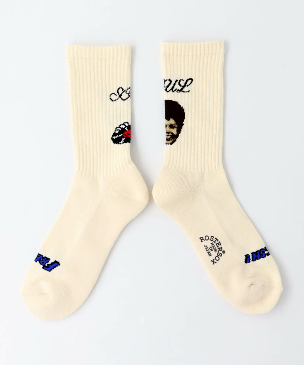 ROSTER SOX ロスターソックス 靴下 男性用 女性用 メンズ レディース ペアソックス レコード ソウルレディ