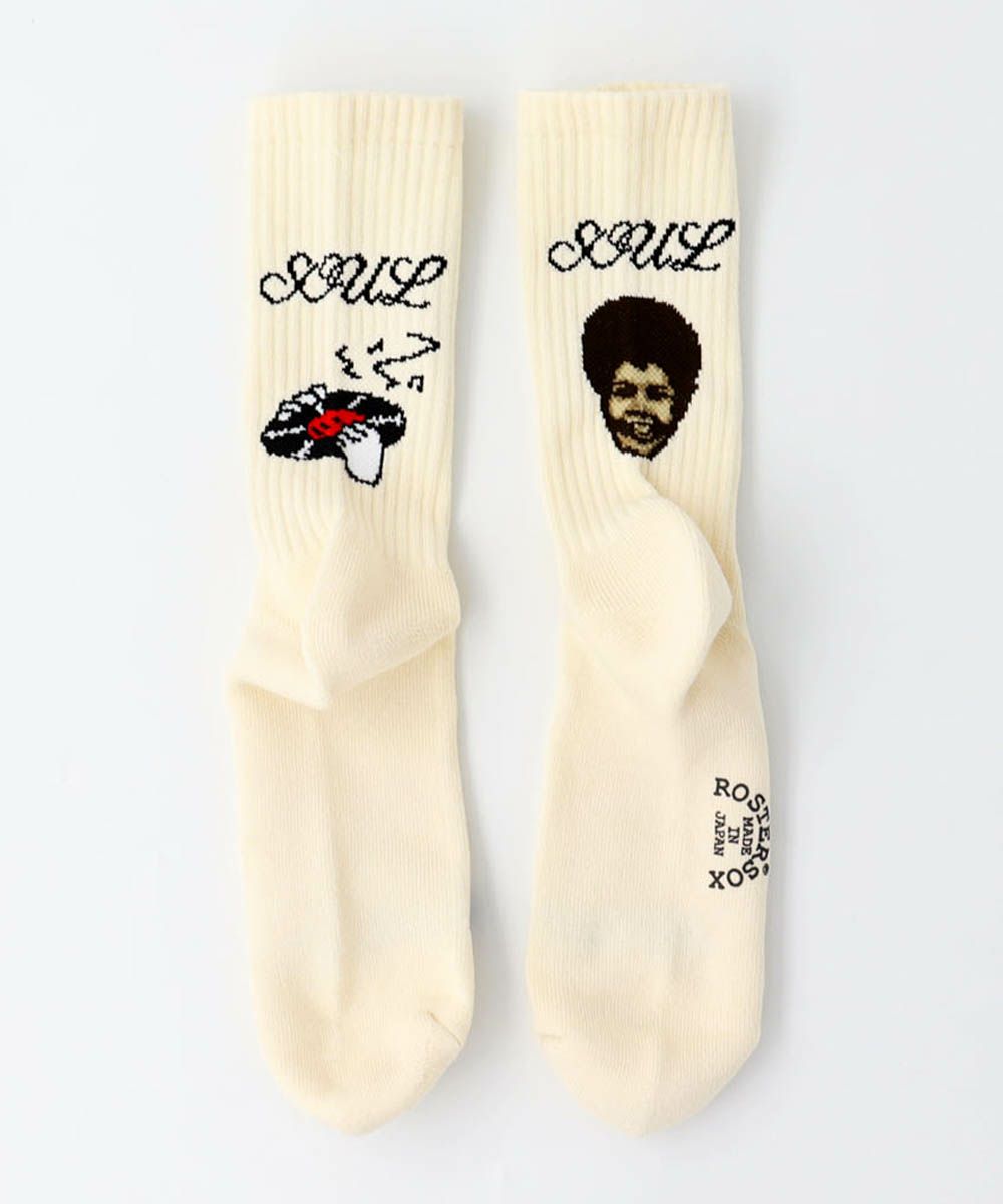 ROSTER SOX ロスターソックス 靴下 男性用 女性用 メンズ レディース ペアソックス レコード ソウルレディ