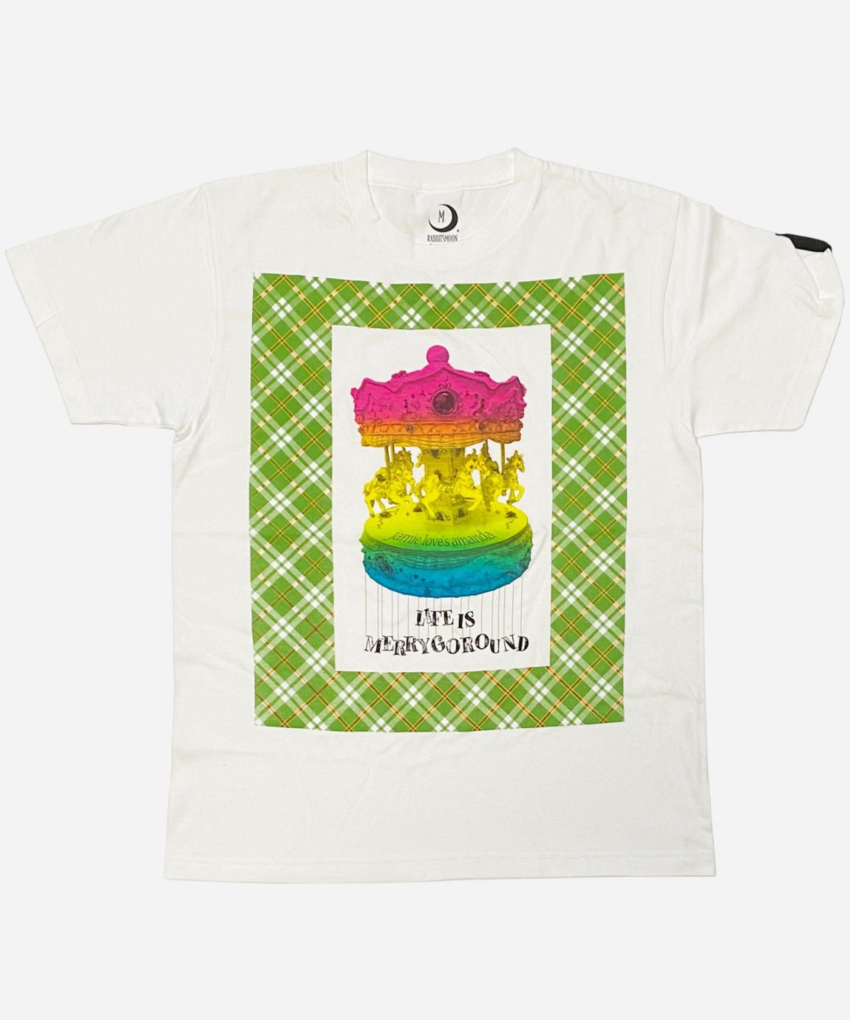 jamie loves amanda ジェイミーラブズアマンダ メリーゴーランド LIFE IS MERRY GOROUND Tシャツ