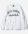 ACANTHUS アカンサス muta カレッジロゴ 長袖Tシャツ MA2337