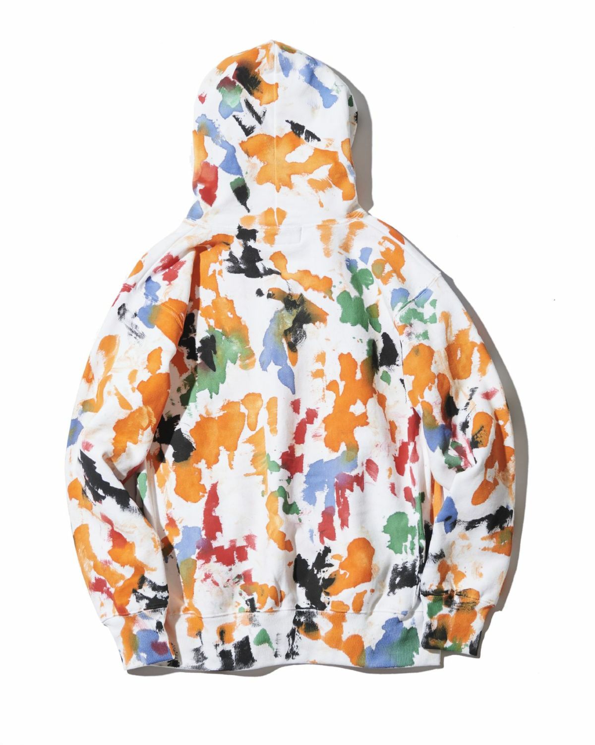 ACANTHUS アカンサス ハンドペイントフーデッドパーカー 