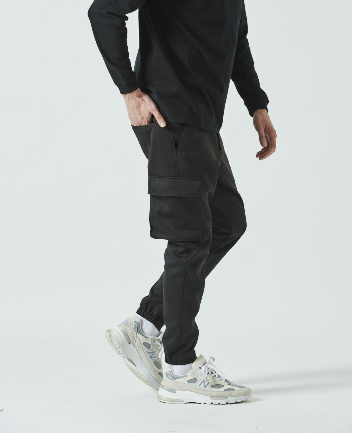 ACANTHUS アカンサス ダブルニットカーゴパンツ