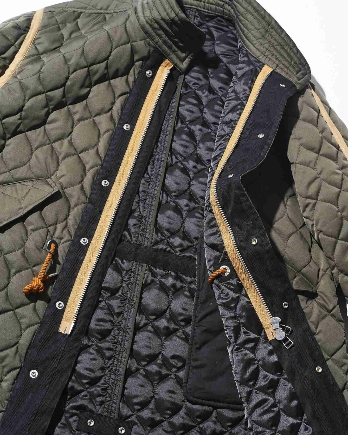 ACANTHUS アカンサス キルティングモッズコート CO2301