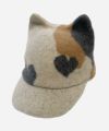 Dodge 三毛猫キャップ DD-417 ねこ キャット CAT 帽子 HAT CAP