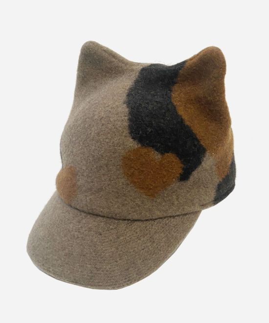 Dodge 三毛猫キャップ DD-417 ねこ キャット CAT 帽子 HAT CAP