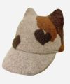 Dodge 三毛猫キャップ DD-417 ねこ キャット CAT 帽子 HAT CAP