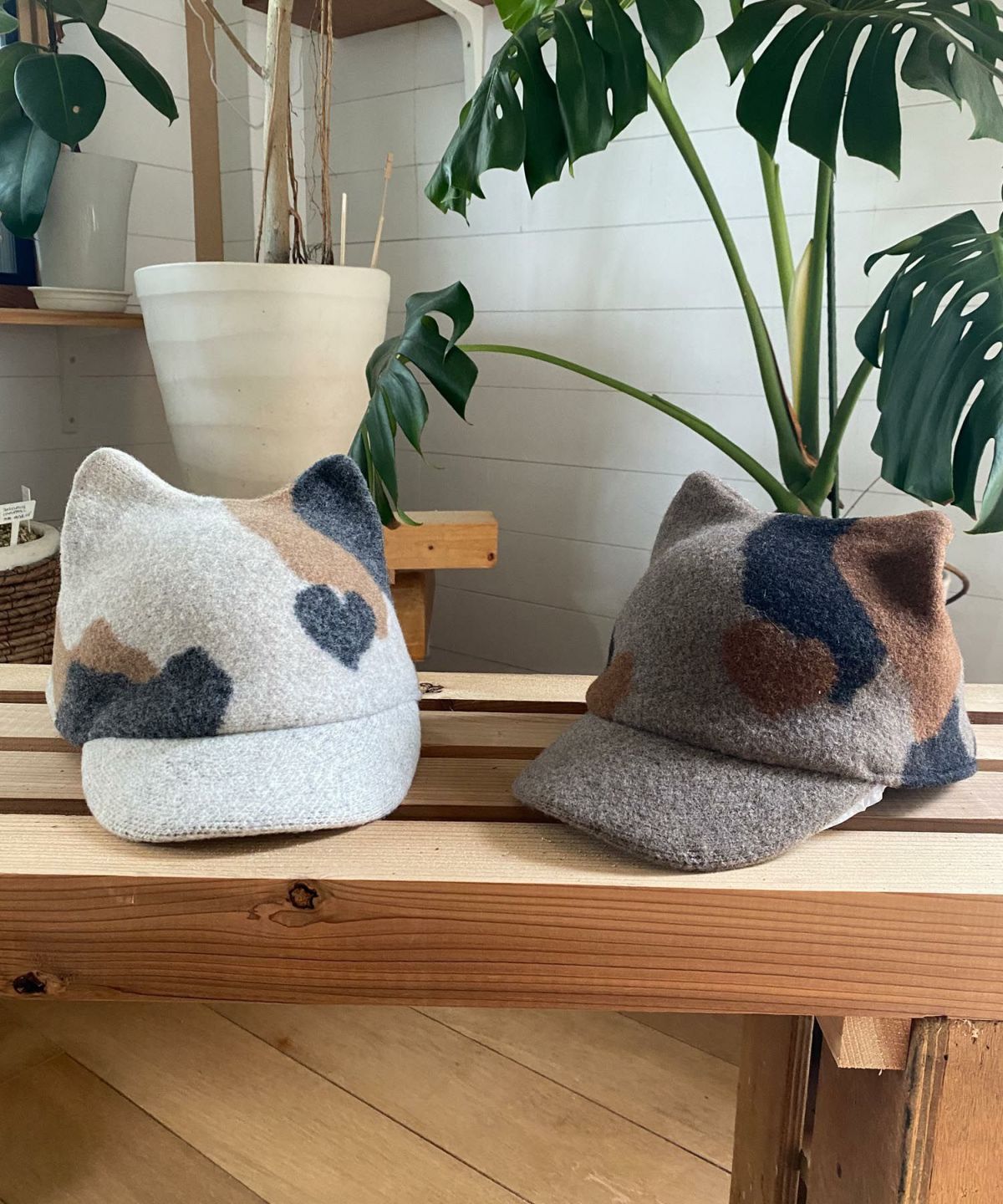 Dodge 三毛猫キャップ DD-417 ねこ キャット CAT 帽子 HAT CAP