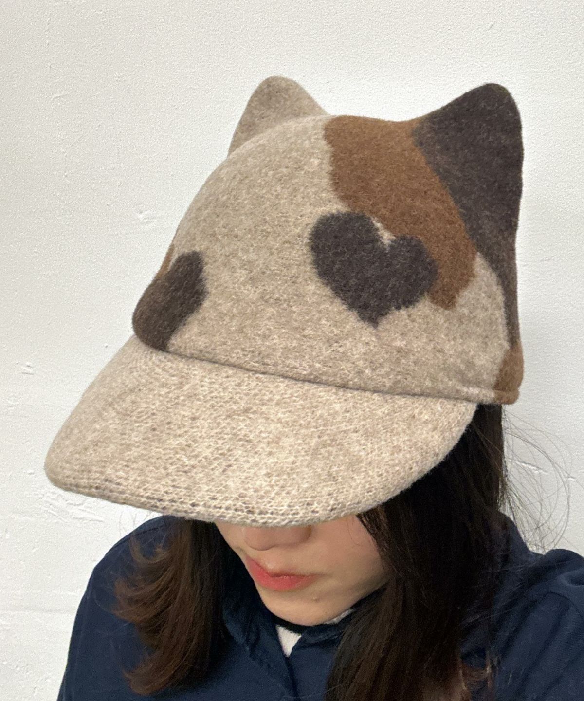 Dodge 三毛猫キャップ DD-417 ねこ キャット CAT 帽子 HAT CAP