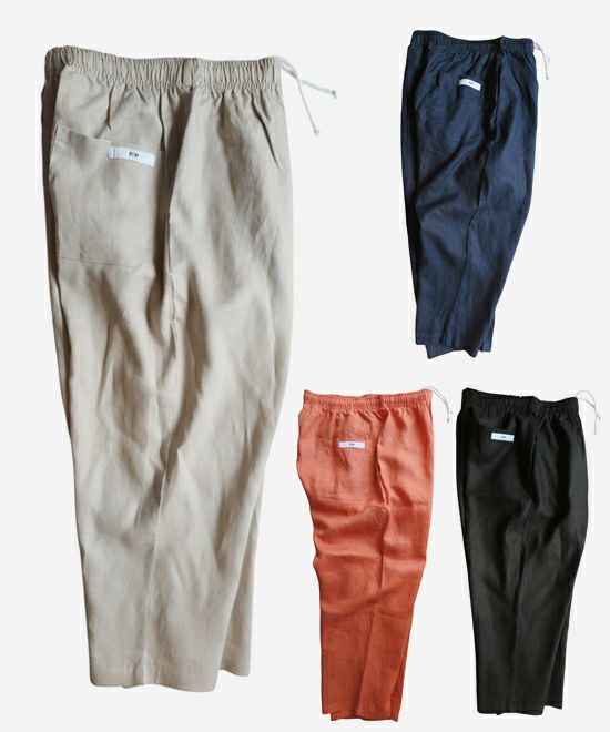 VOIRY ヴォイリー サンデーパンツ リネン 麻素材 ライトグレー