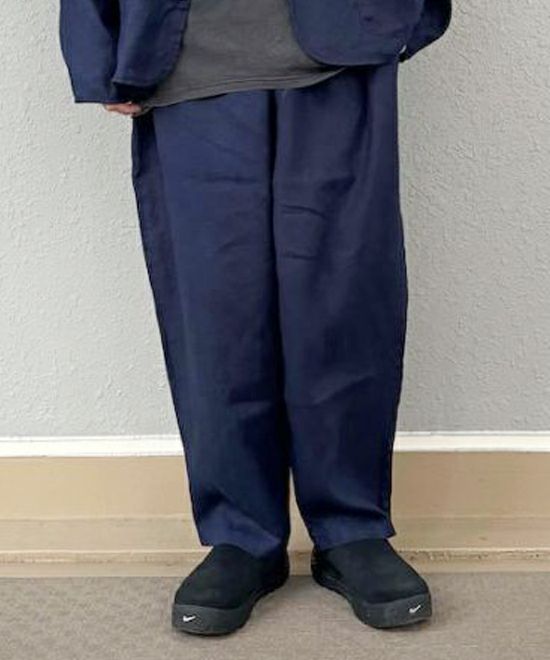 VOIRY ヴォイリー サンデーパンツ リネン 麻素材 チャコールグレー