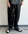 VOIRY ヴォイリー サンデーパンツ リネン 麻素材 ネイビー
