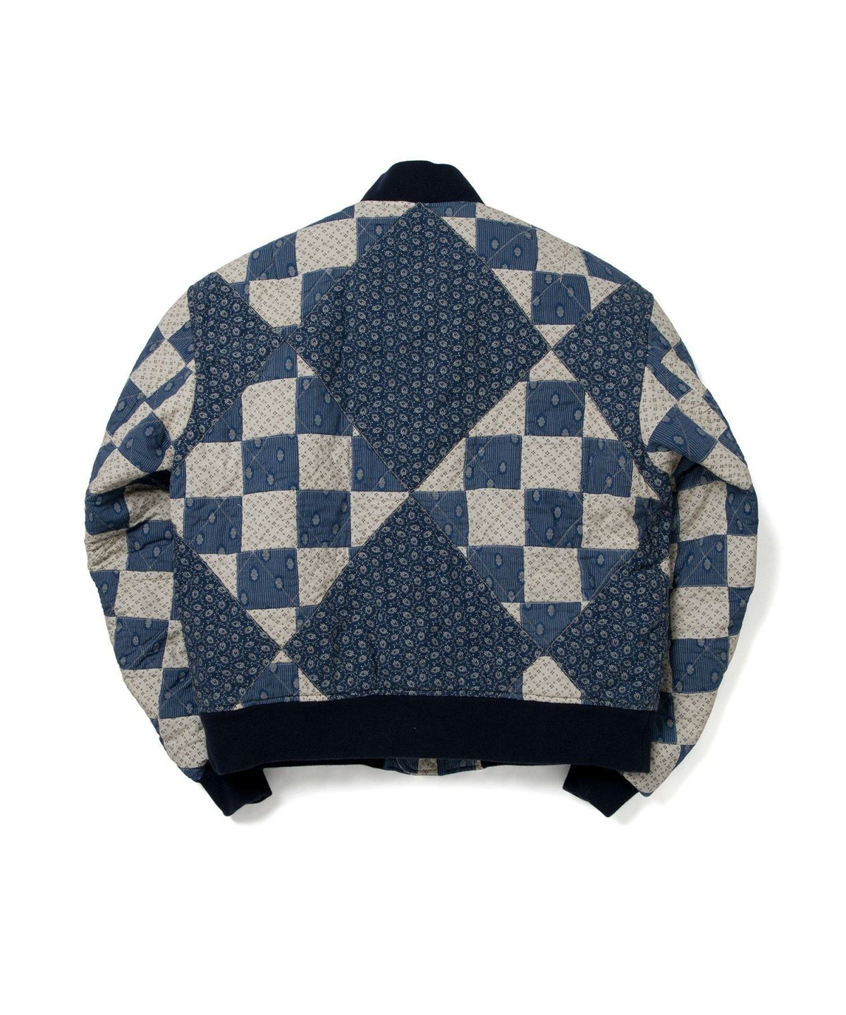 MARU SANKAKU PEKE マルサンカクペケ アメリカンキルトMA-1ジャケット