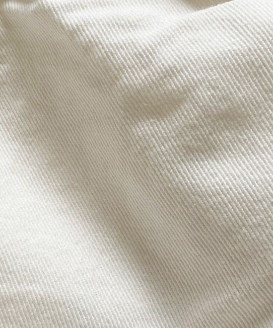 VOIRY ヴォイリー ホワイトデニム サンデーパンツ