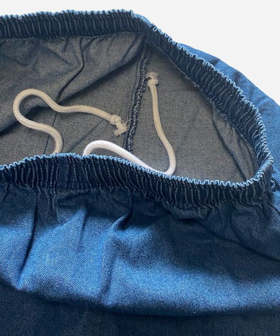 VOIRY ヴォイリー ドクターパンツ ショーツ デニム インディゴ