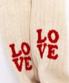 ROSTER SOX ロスターソックス 靴下 男性用 女性用 メンズ レディース ペアソックス LOVE ラブ