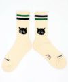 ROSTER SOX ロスターソックス 靴下 男性用 女性用 メンズ レディース ペアソックス 猫 ねこ キャット