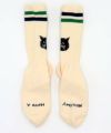 ROSTER SOX ロスターソックス 靴下 男性用 女性用 メンズ レディース ペアソックス 猫 ねこ キャット