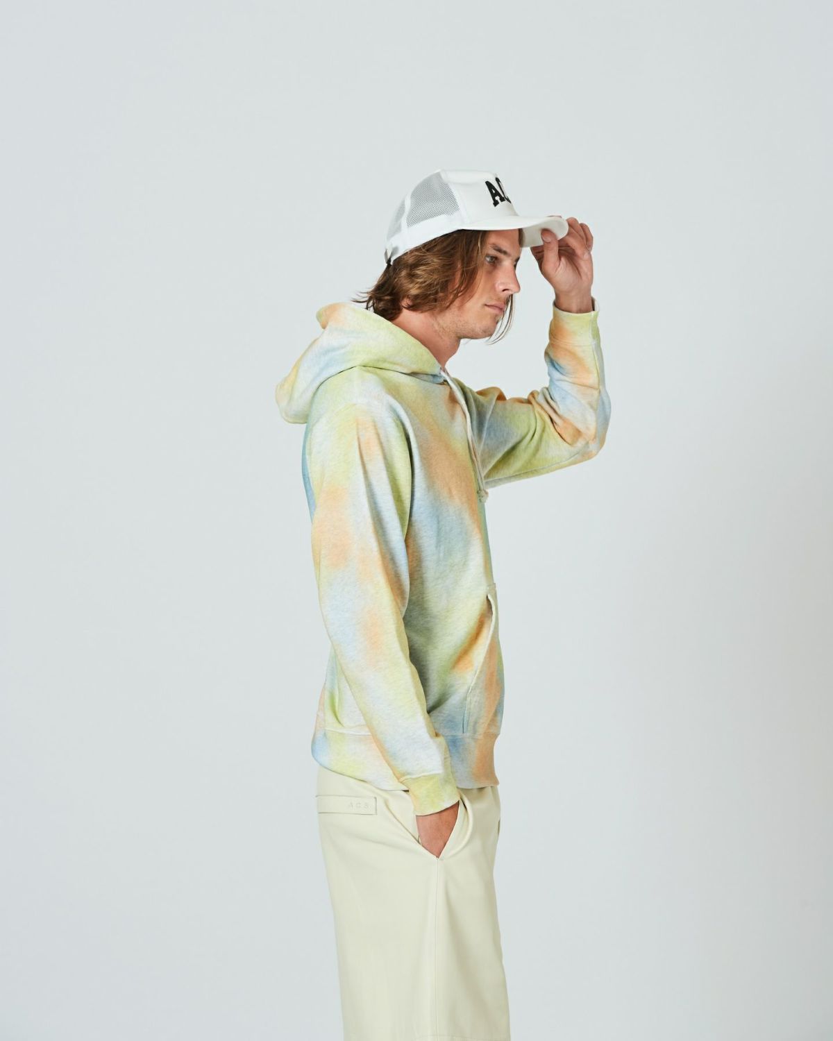 ACANTHUS アカンサス パーカー タイダイ染め