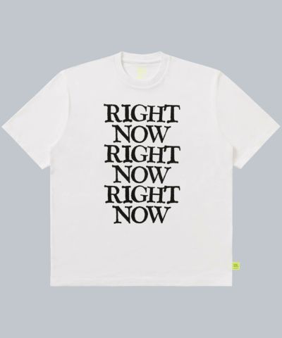 loose joints 五木田 智央 'RIGHT NOW' Tシャツ | VDS BIRDS EYE