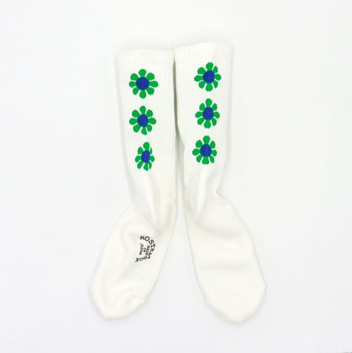 ROSTER SOX ロスターソックス 靴下 男性用 女性用 メンズ レディース ペアソックス PEACE 花