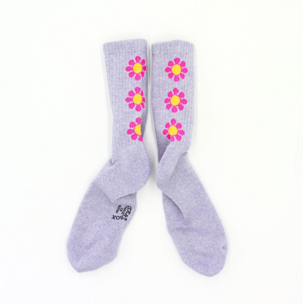 ROSTER SOX ロスターソックス 靴下 男性用 女性用 メンズ レディース ペアソックス PEACE 花