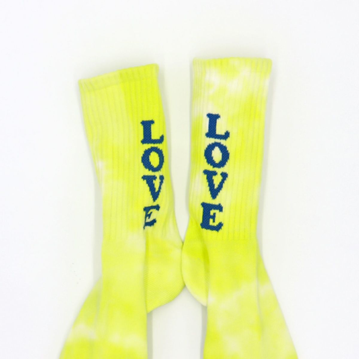 ROSTER SOX ロスターソックス 靴下 男性用 女性用 メンズ レディース ペアソックス ラブ LOVE タイダイ染め