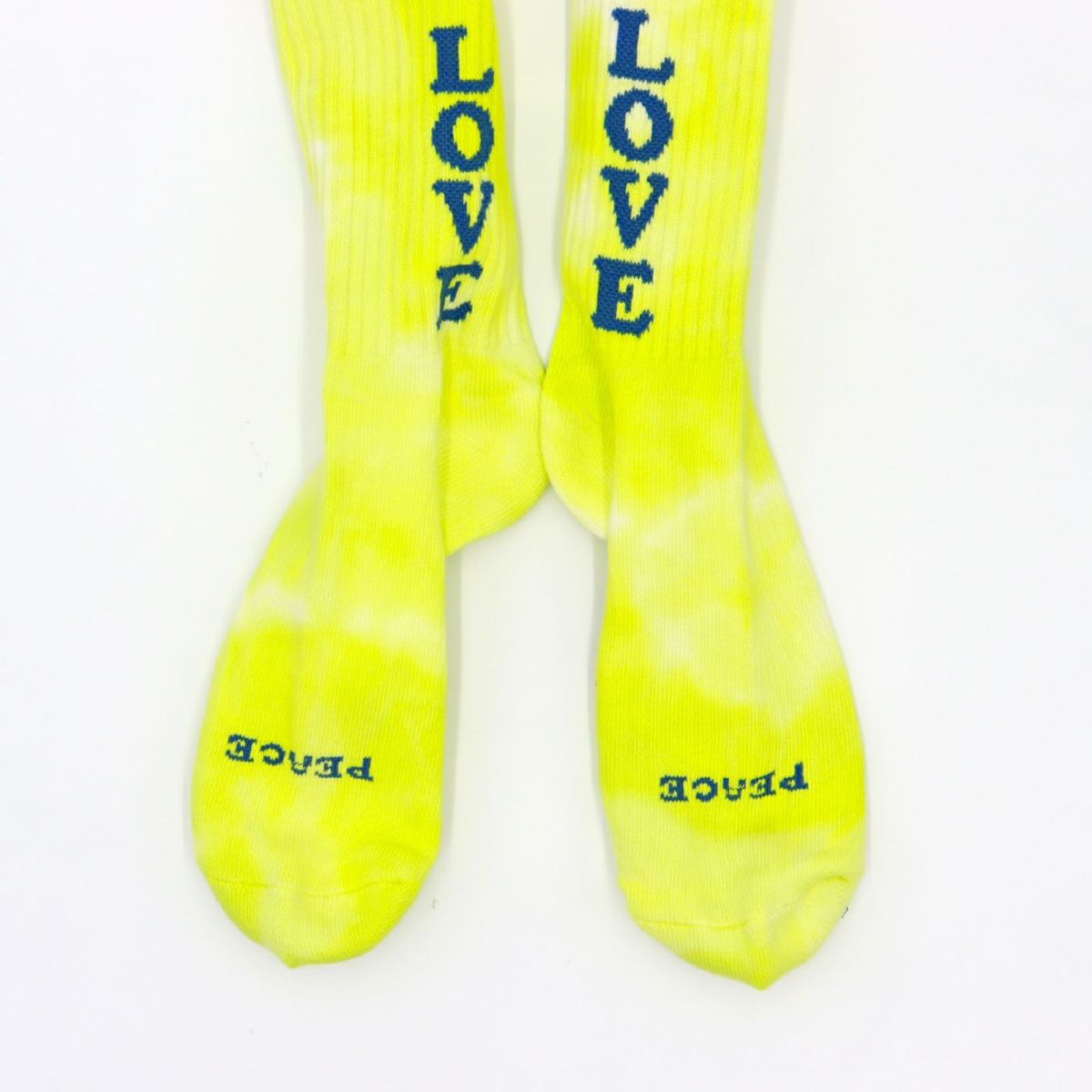 ROSTER SOX ロスターソックス 靴下 男性用 女性用 メンズ レディース ペアソックス ラブ LOVE タイダイ染め