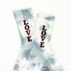 ROSTER SOX ロスターソックス 靴下 男性用 女性用 メンズ レディース ペアソックス ラブ LOVE タイダイ染め