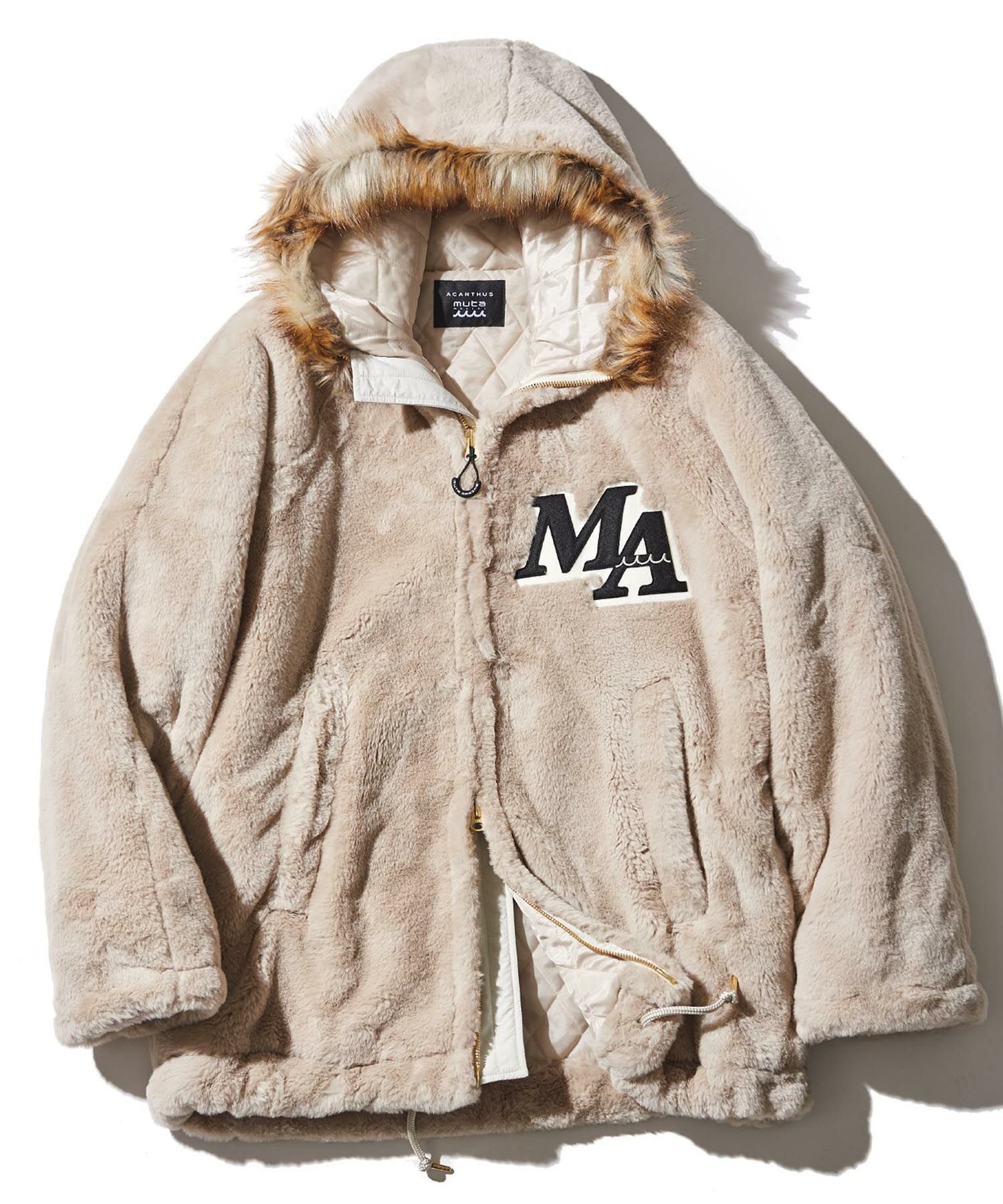 ACANTHUS muta FauxファーN-3Bジャケット MA2426 | VDS BIRDS EYE