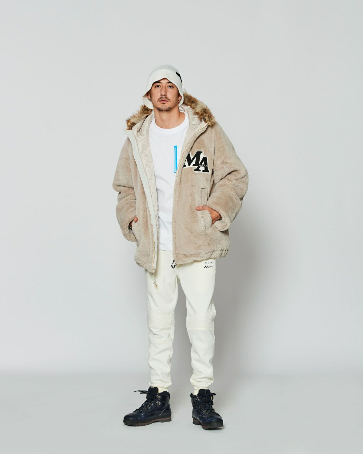 ACANTHUS アカンサス muta MARINE ムータマリン ファージャケット N-3Bジャケット