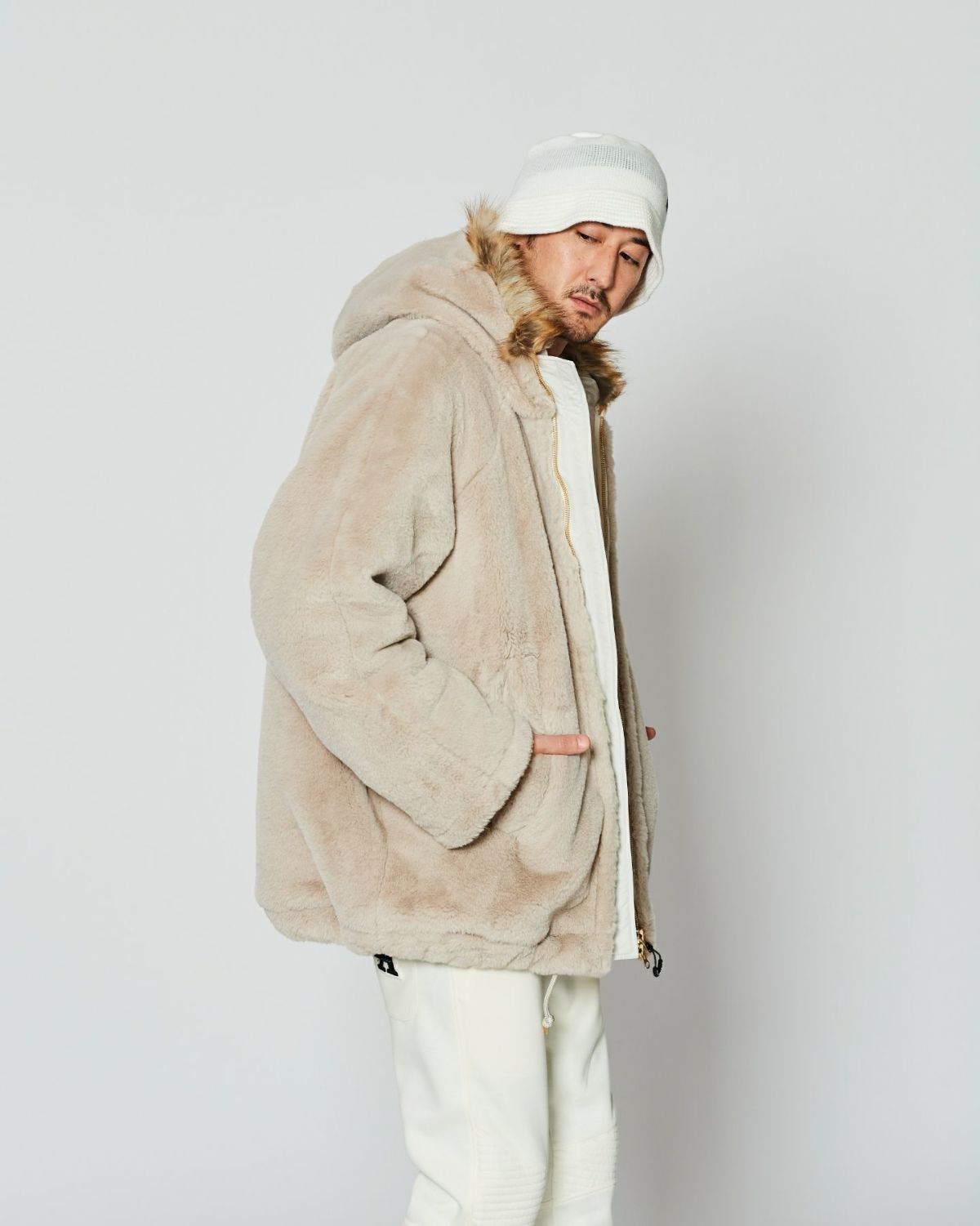 ACANTHUS アカンサス muta MARINE ムータマリン ファージャケット N-3Bジャケット