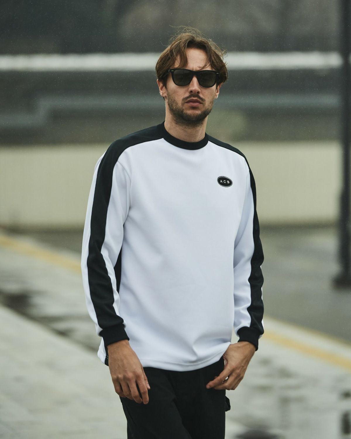 ACANTHUS アカンサス サッカージャージートップ 長袖カットソー