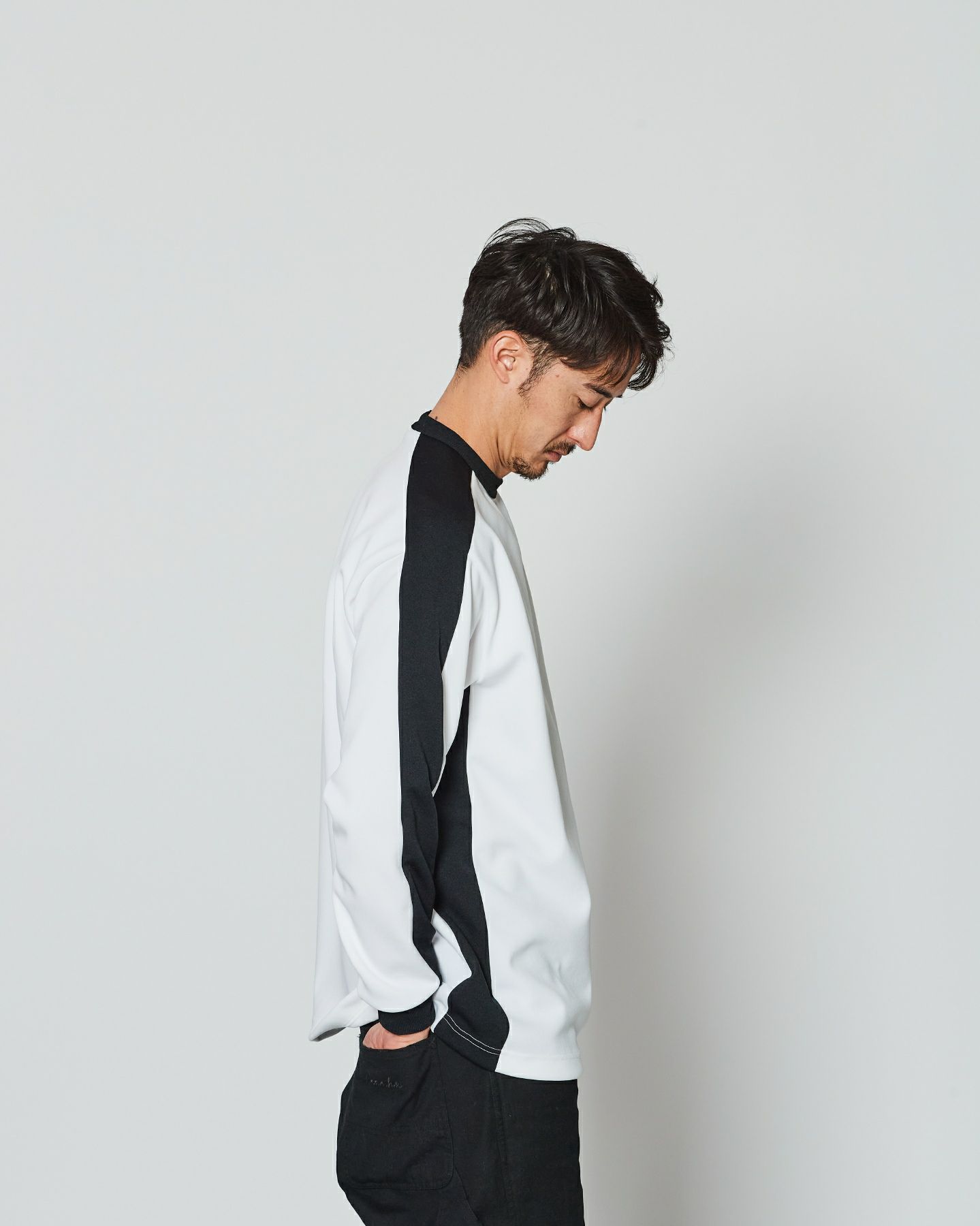 ACANTHUS アカンサス サッカージャージートップ 長袖カットソー