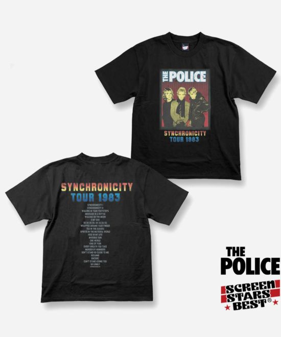 SCREEN STARS THE POLICE Tシャツ