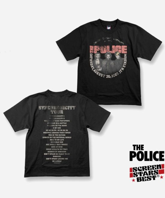 SCREEN STARS THE POLICE Tシャツ