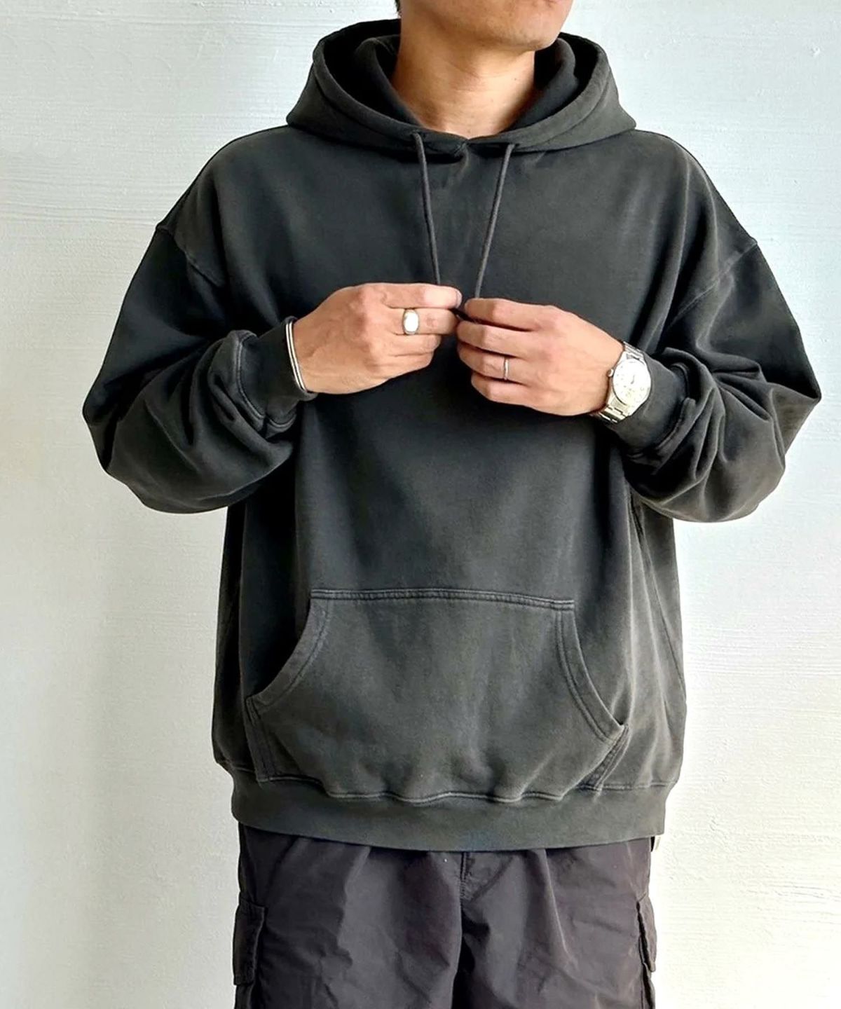 SCREEN STARS スクリーンスターズ パーカー ピグメント加工