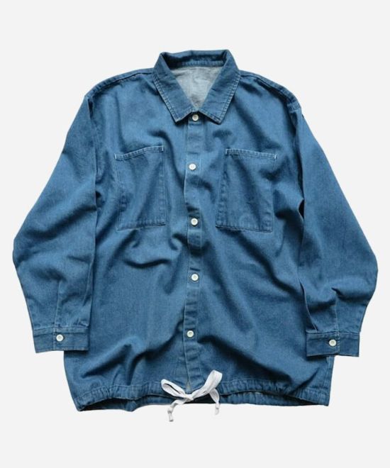 VOIRY デニムドクターシャツ D.S CORD-LS_DENIM