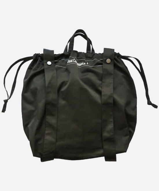 VOIRY ヴォイリー ナップサックトートバッグ KNAP TOTE ブラック 黒