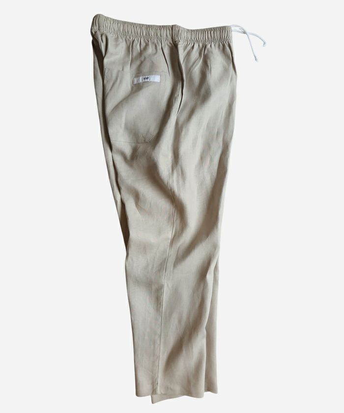 VOIRY ヴォイリー ドクターパンツ リネン 麻　黒 ブラック