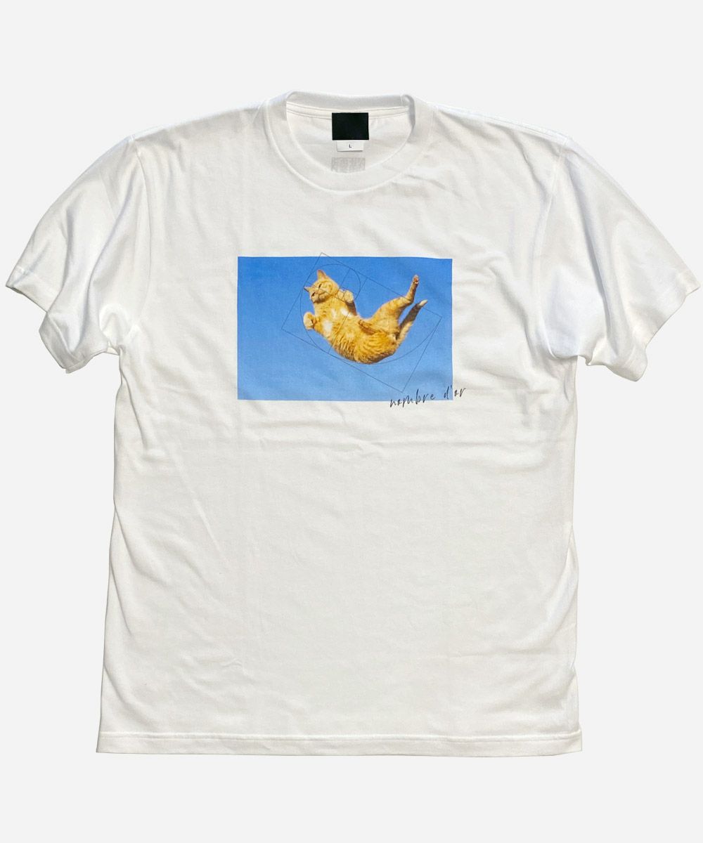 GYPSY CAT ジプシーキャット 久方広之 黄金比猫 Tシャツ のら猫拳 猫写真家