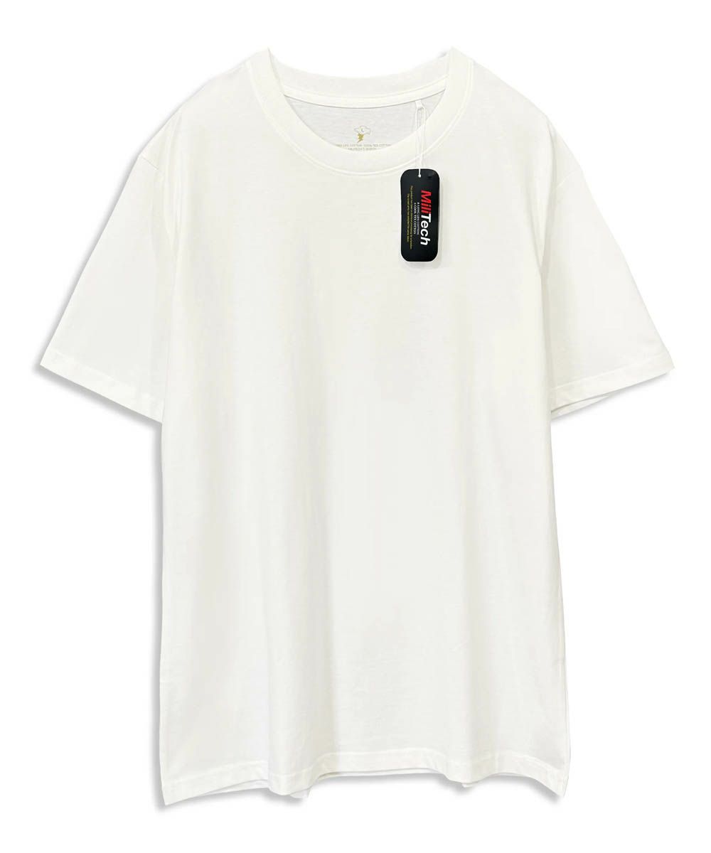 FORCE A BETTER MILITECH 2枚組 パックTシャツ 白 ホワイト 半袖