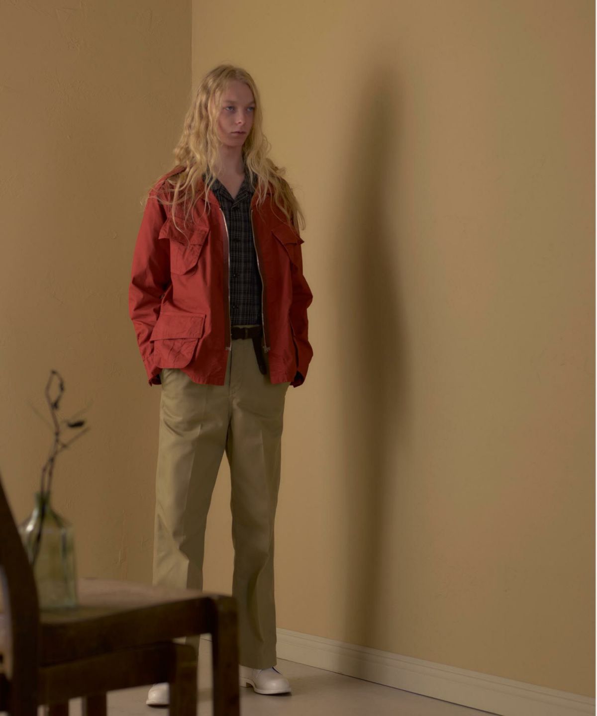 MARU SANKAKU PEKE Plaid Shirt MSP-5023 チェックシャツ