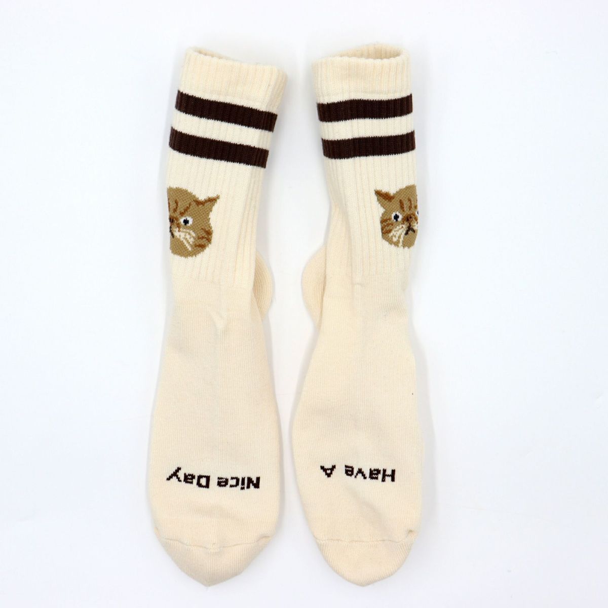 ROSTER SOX ロスターソックス 靴下 男性用 女性用 メンズ レディース ペアソックス 猫 キャット CAT