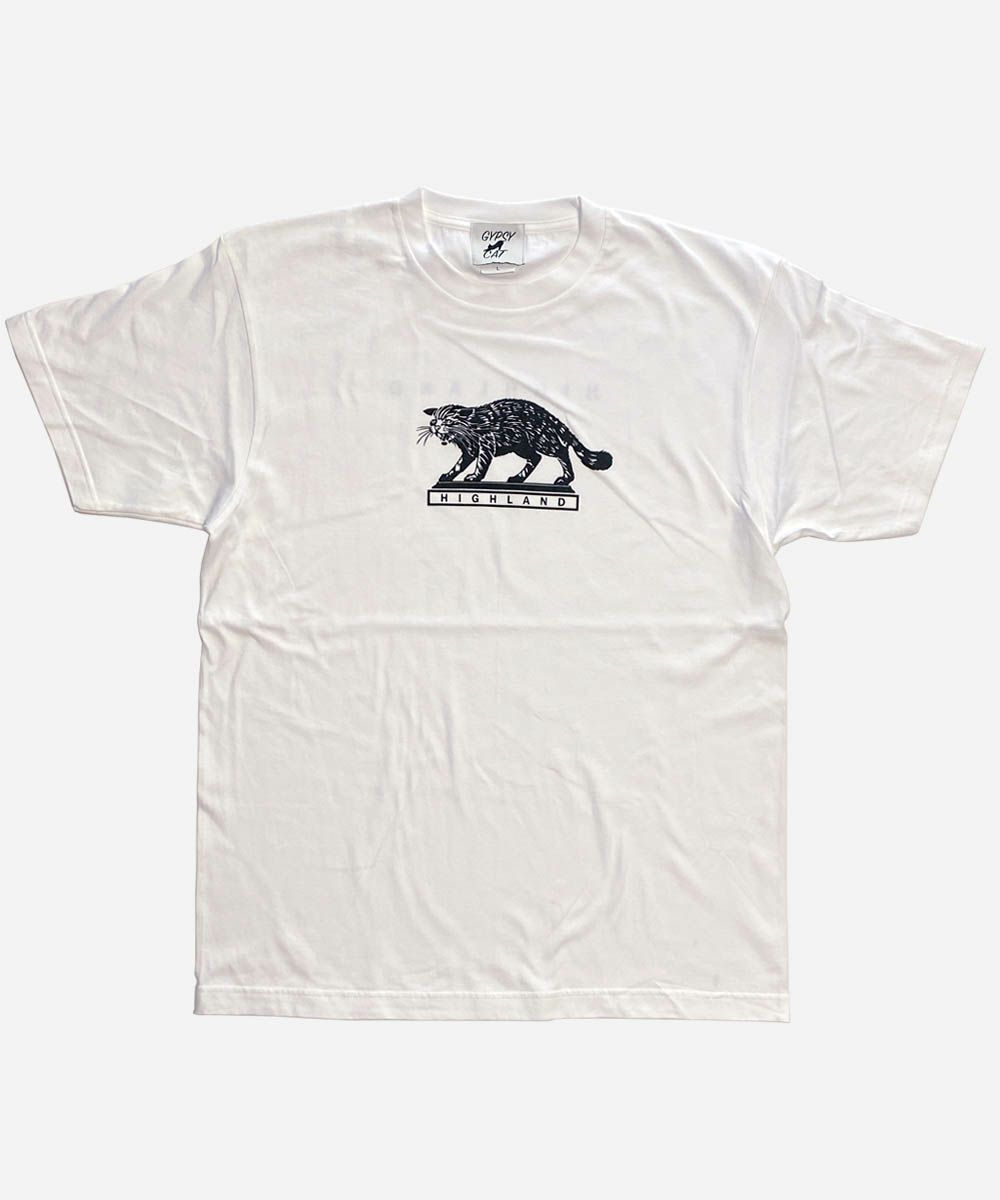 GYPSY CAT HIGHLAND Tシャツ 山猫 ヤマネコ