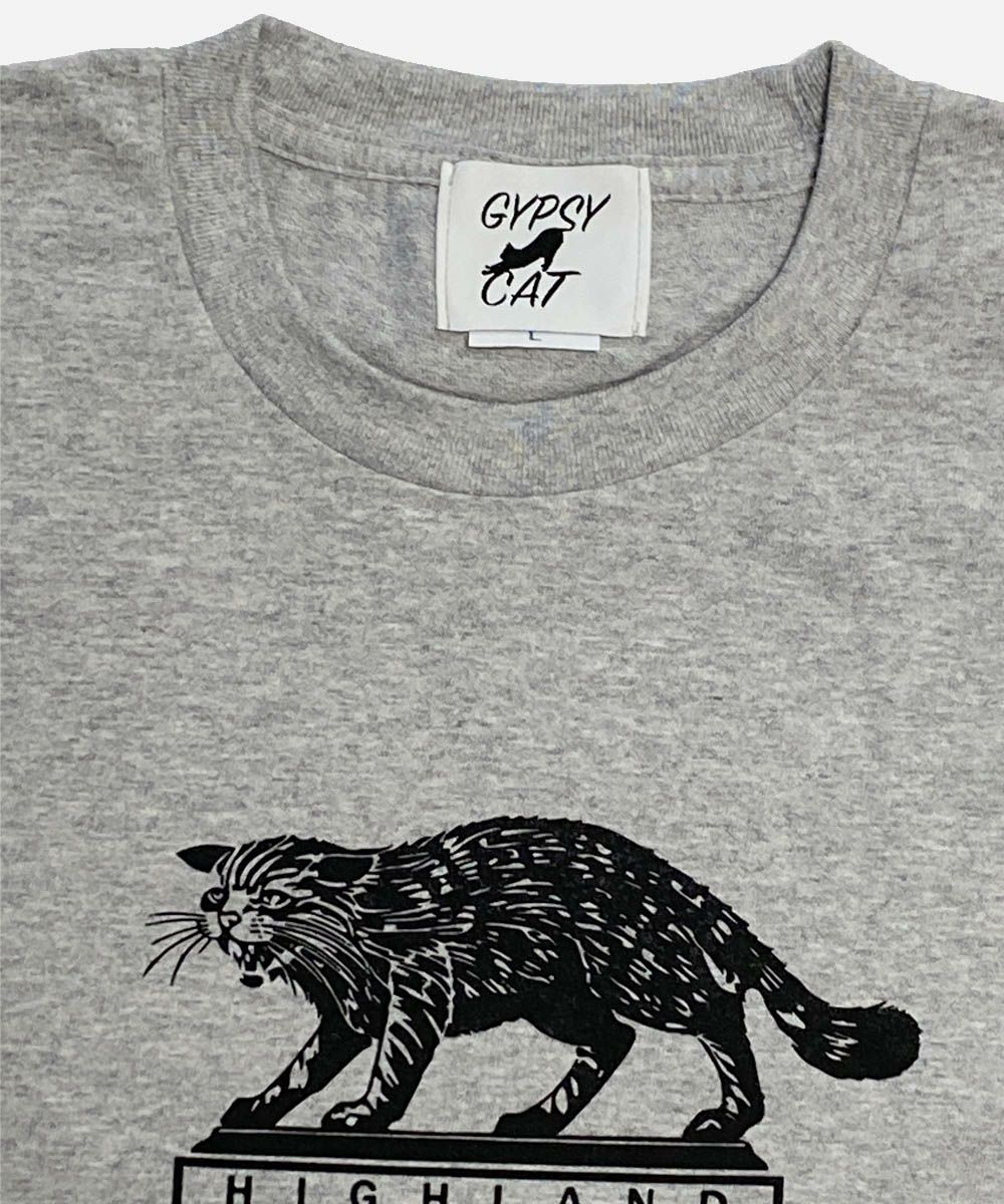 GYPSY CAT HIGHLAND Tシャツ 山猫 ヤマネコ