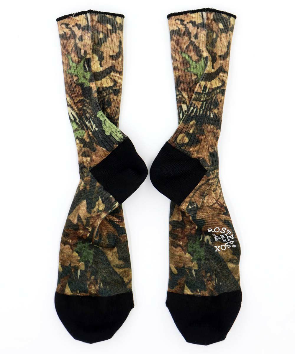 ROSTER SOX ロスターソックス 靴下 男性用 女性用 メンズ レディース ペアソックス リアルツリー カモフラージュ 迷彩