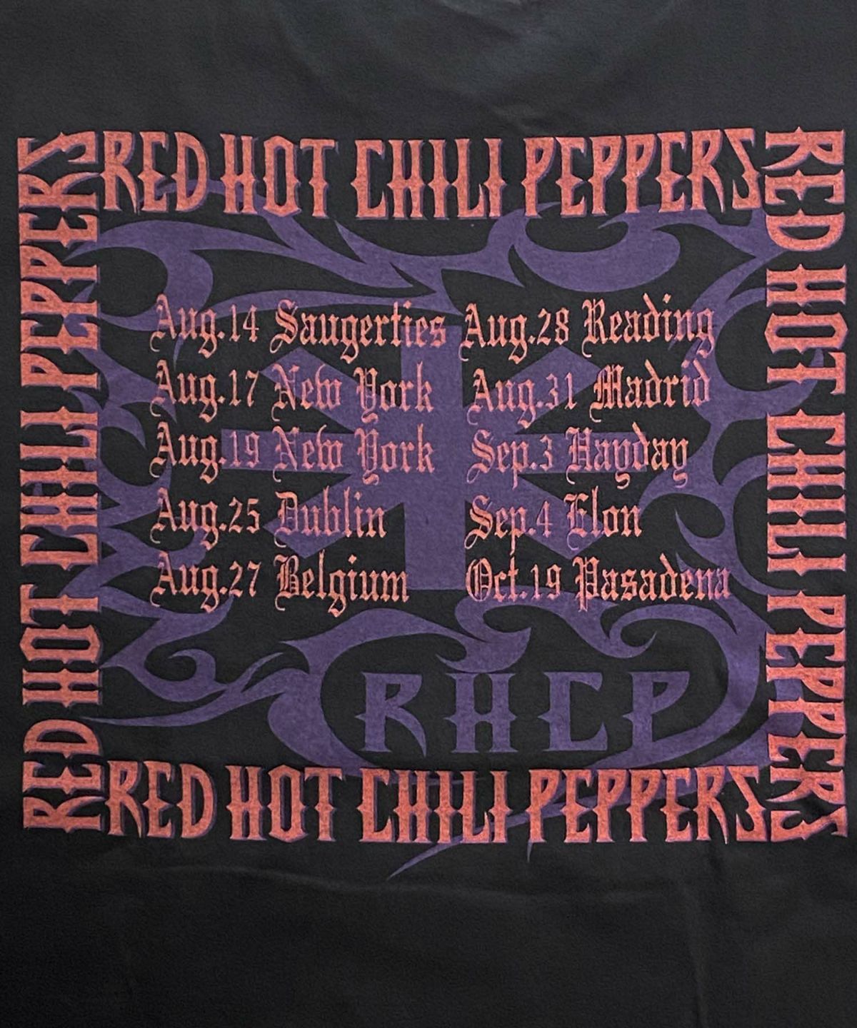 HANEI レッドホットチリペッパーズ ビッグスマイルTシャツ