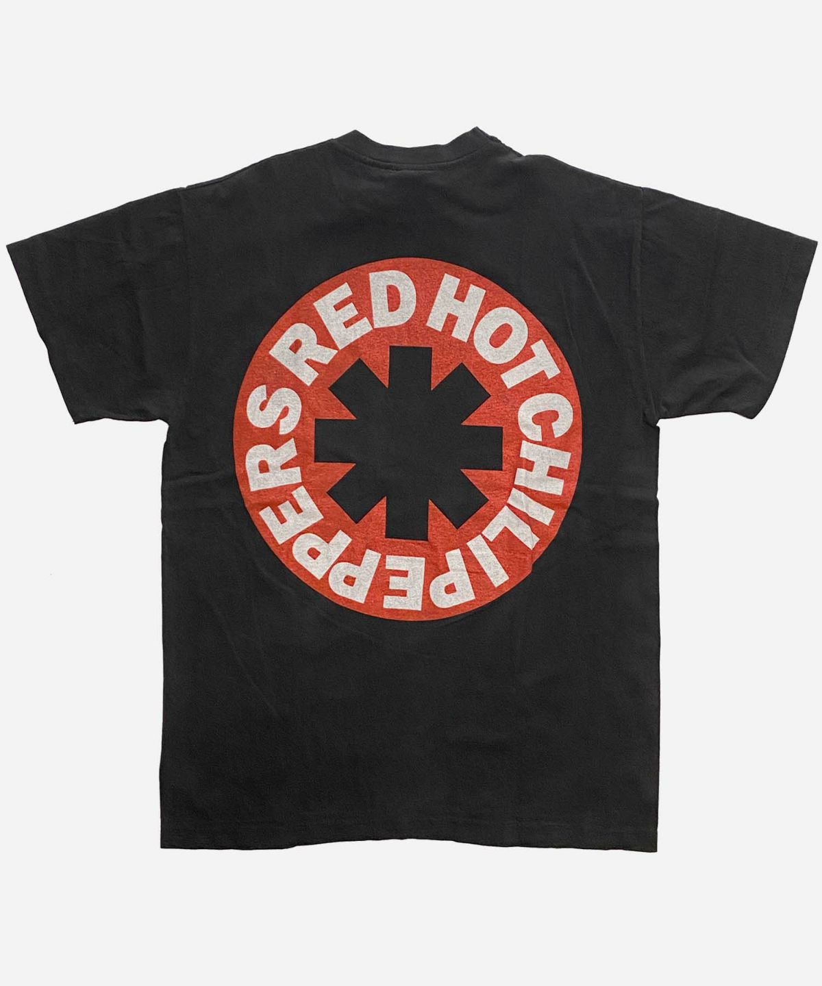 HANEI レッドホットチリペッパーズ 1990 CURVING LOGO MEMBER PORTRAIT Tシャツ